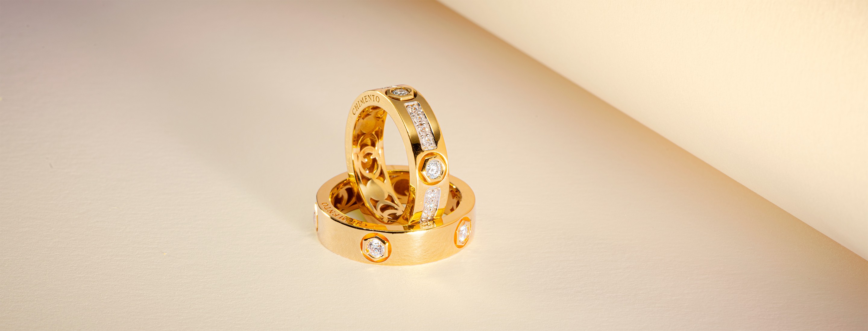 Signature CHIMENTO gold jewelry set | Be Mine | CHIMENTO