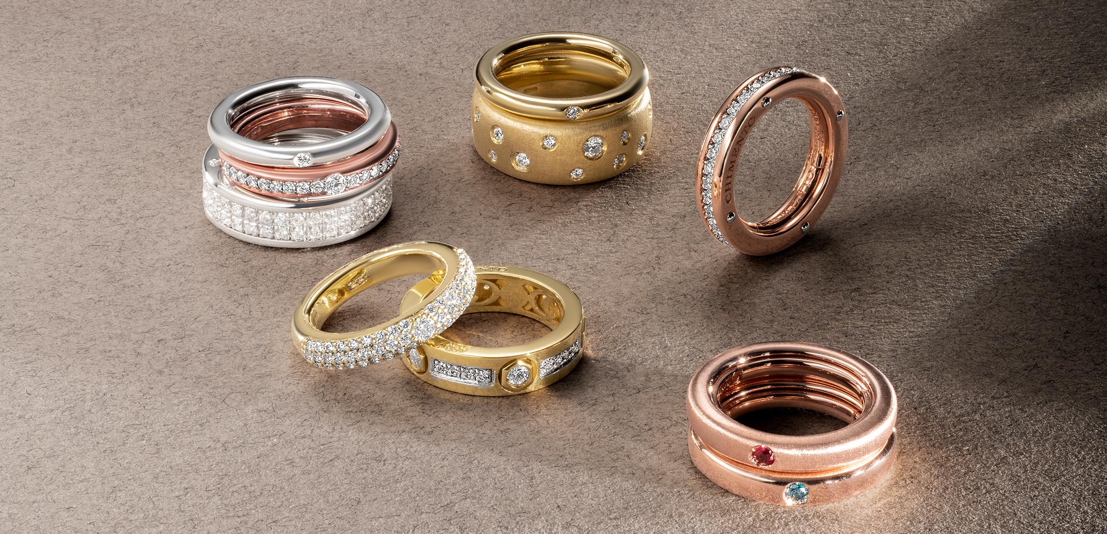 Forever Stack Me | Collections | CHIMENTO Italian Fine Jewelry